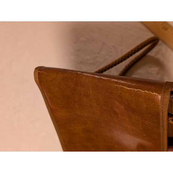 Vintage Firenze Leather Purse Italy Embossed Hand Painted and Tooled Design Read - Picture 7 of 9